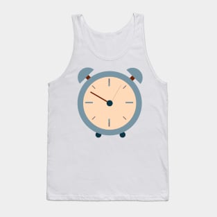 Cartoon Clock Tank Top